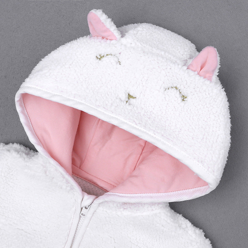 Kitten Snuggle Zip Hoodie