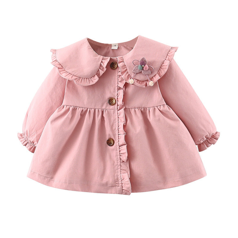 Ditsy Springtime Dress Coat