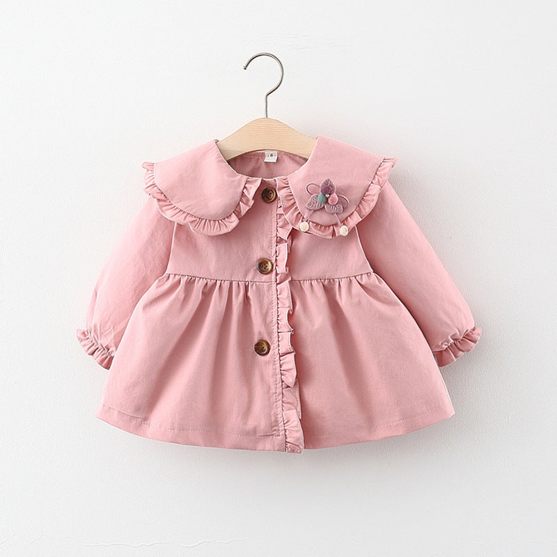 Ditsy Springtime Dress Coat