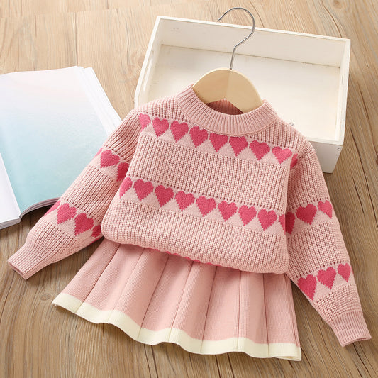 Little Love Jumper & Skirt Set