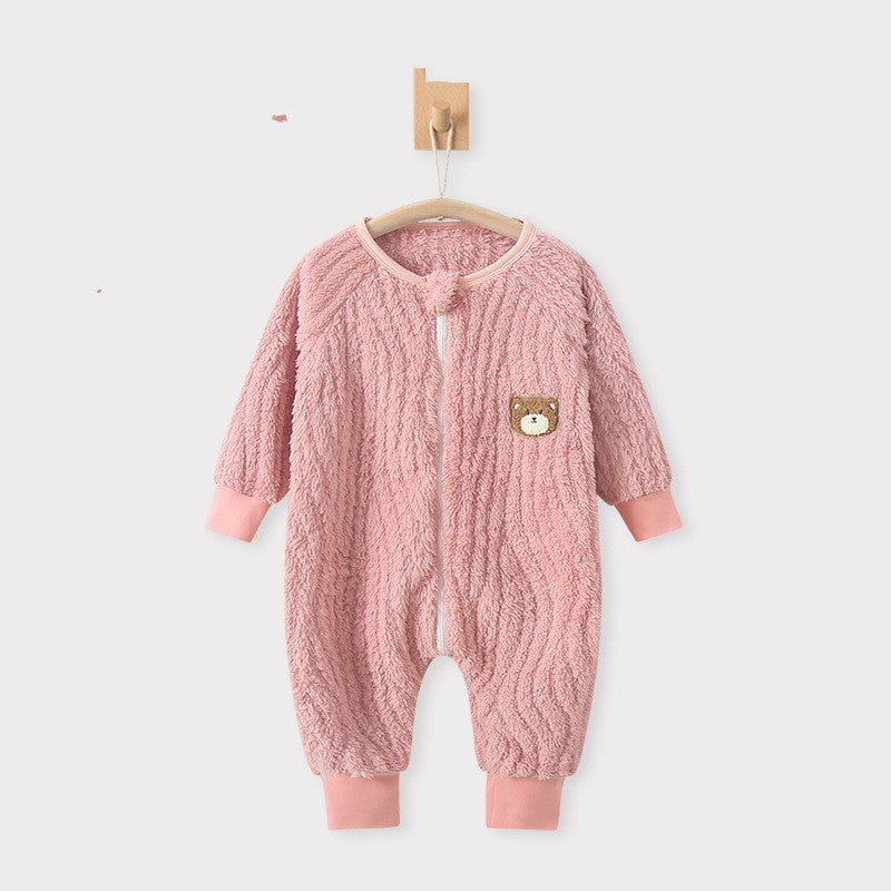 Cozy Textured Teddy All in One