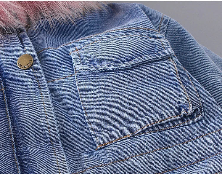 Winter Wonderful Denim Parka