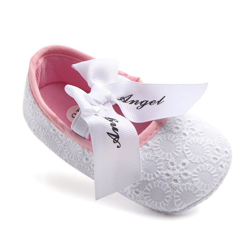 Angel Delicate Bow Baby Shoes