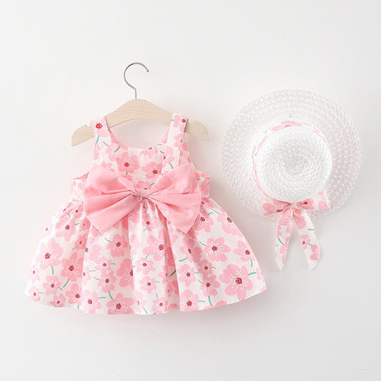 Pink Penelope Tea Party Dress & Hat