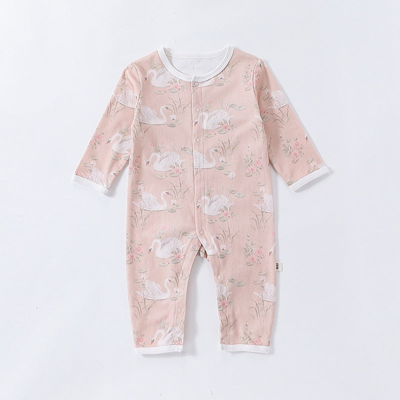 Swan Dance Patterned Onesie