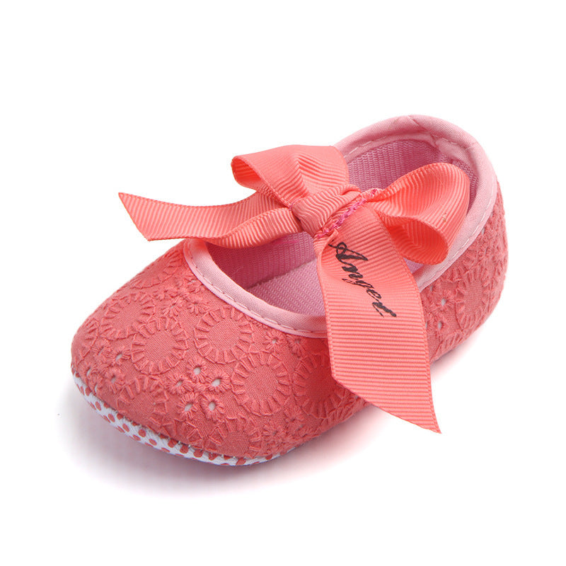 Angel Delicate Bow Baby Shoes