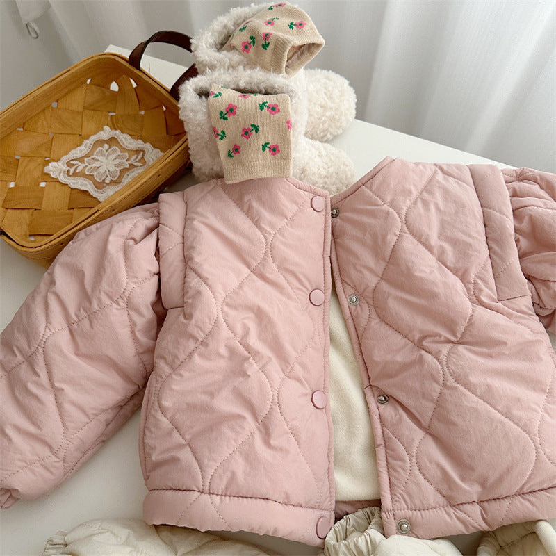 Tiffany Luxurious Quilted Baby Bomber