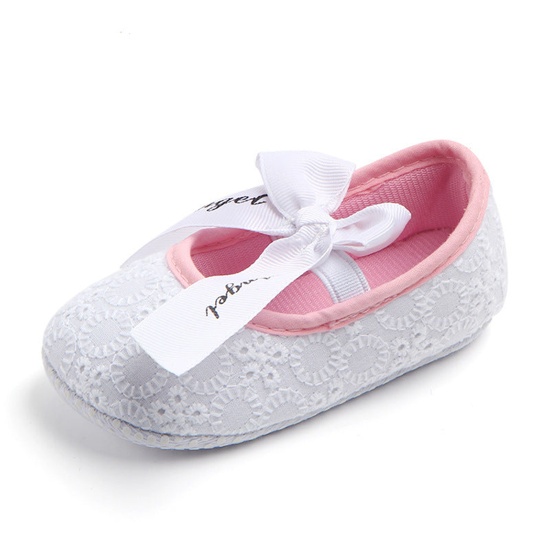 Angel Delicate Bow Baby Shoes