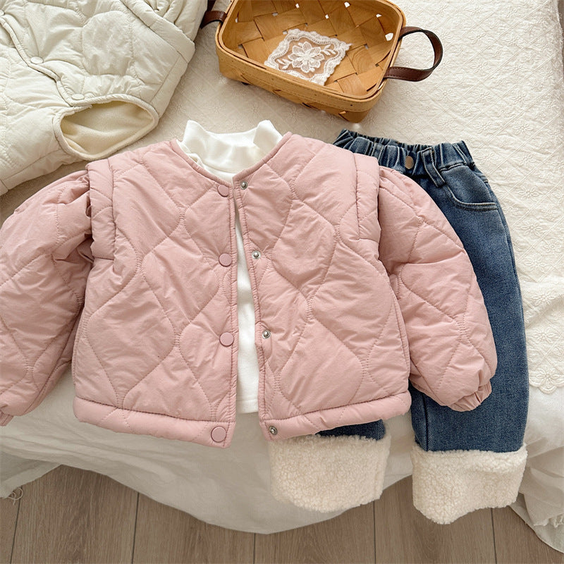 Tiffany Luxurious Quilted Baby Bomber