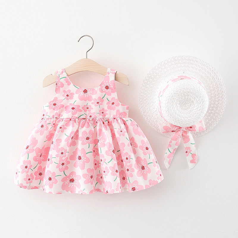 Pink Penelope Tea Party Dress & Hat