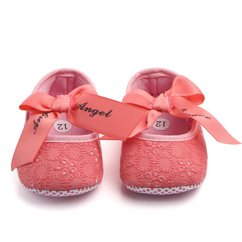 Angel Delicate Bow Baby Shoes