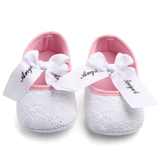 Angel Delicate Bow Baby Shoes